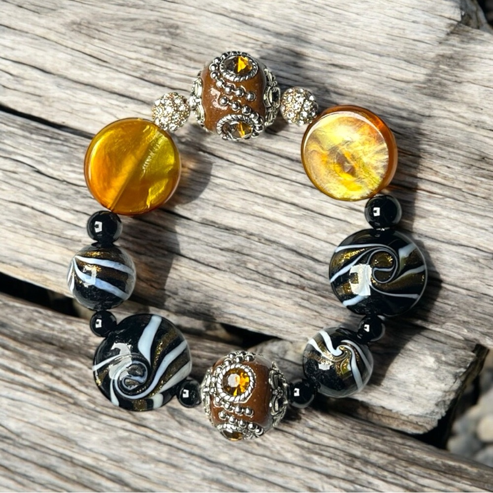 Artisan Beaded Bracelet